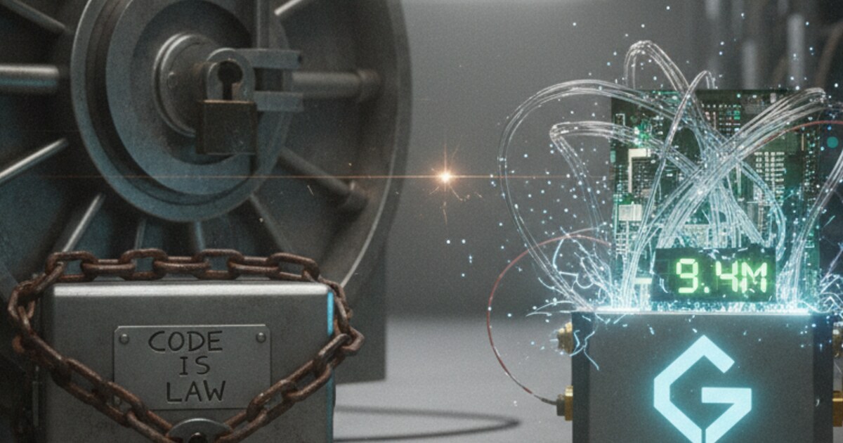 ⚖️ Code is Law vs. The $9.4M Rescue: The Gnosis Chain Hard Fork