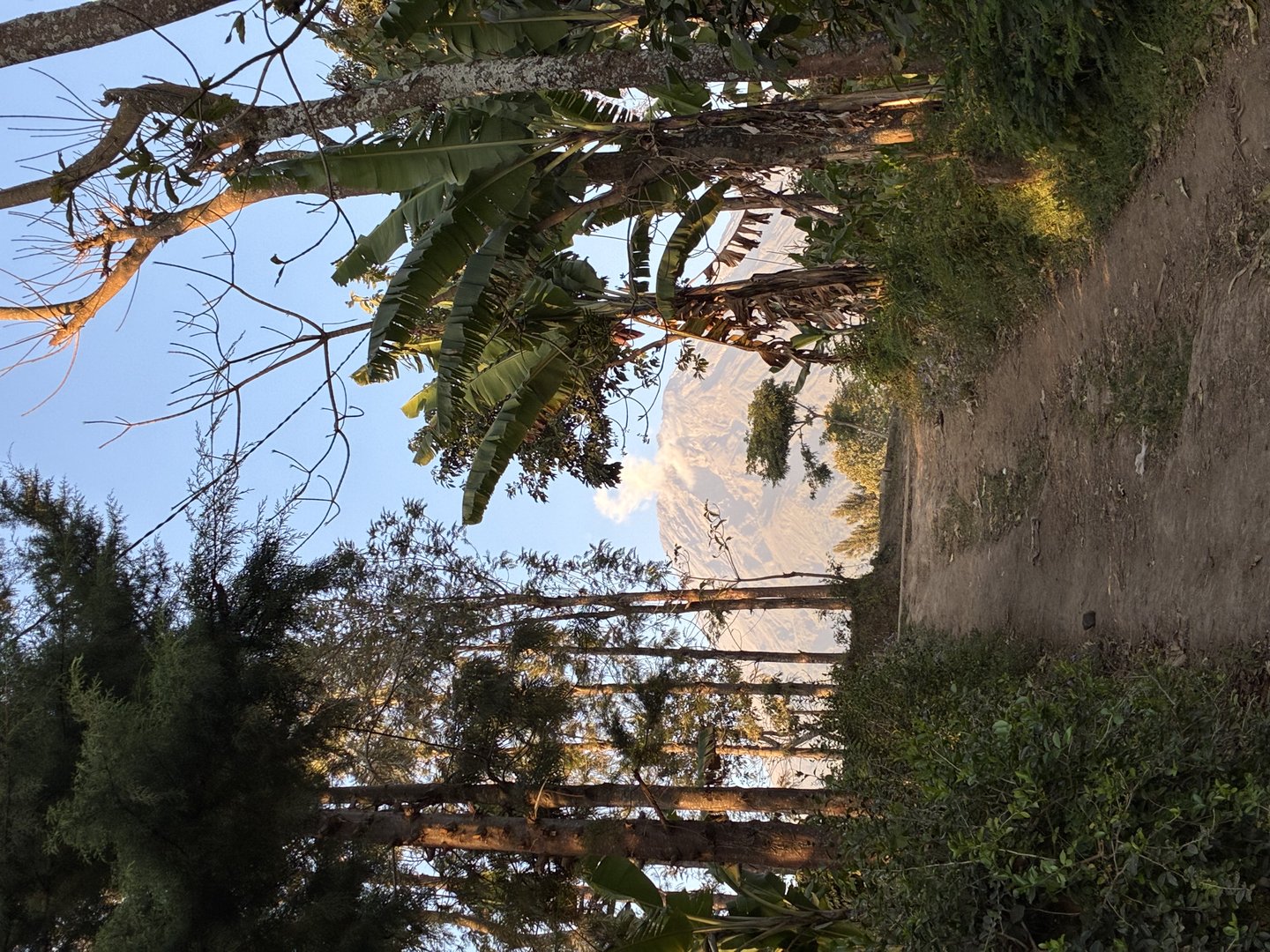 The beautiful Mount Meru in Tanzania